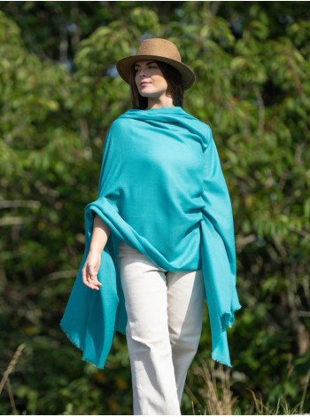 Foulard uni laine-soie ASWTURQ