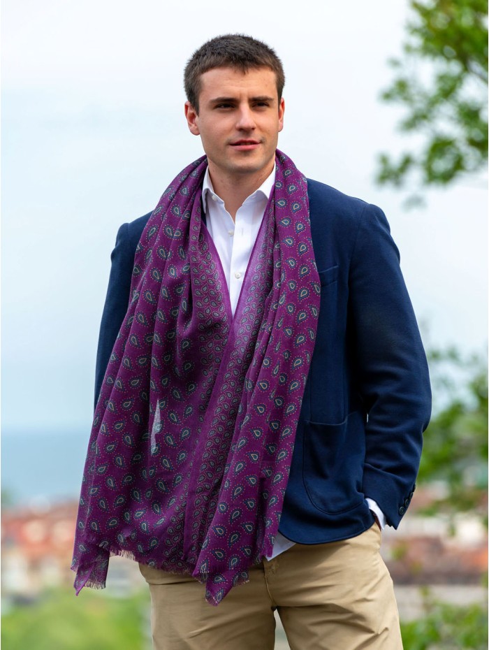 Wool scarf AWL05C