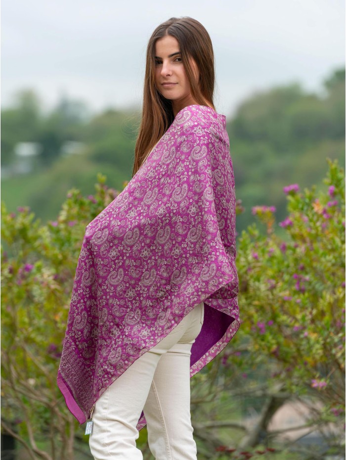 Fular de seda doble ASK190CDA