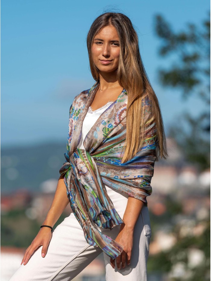 Silk foulard ASK05C