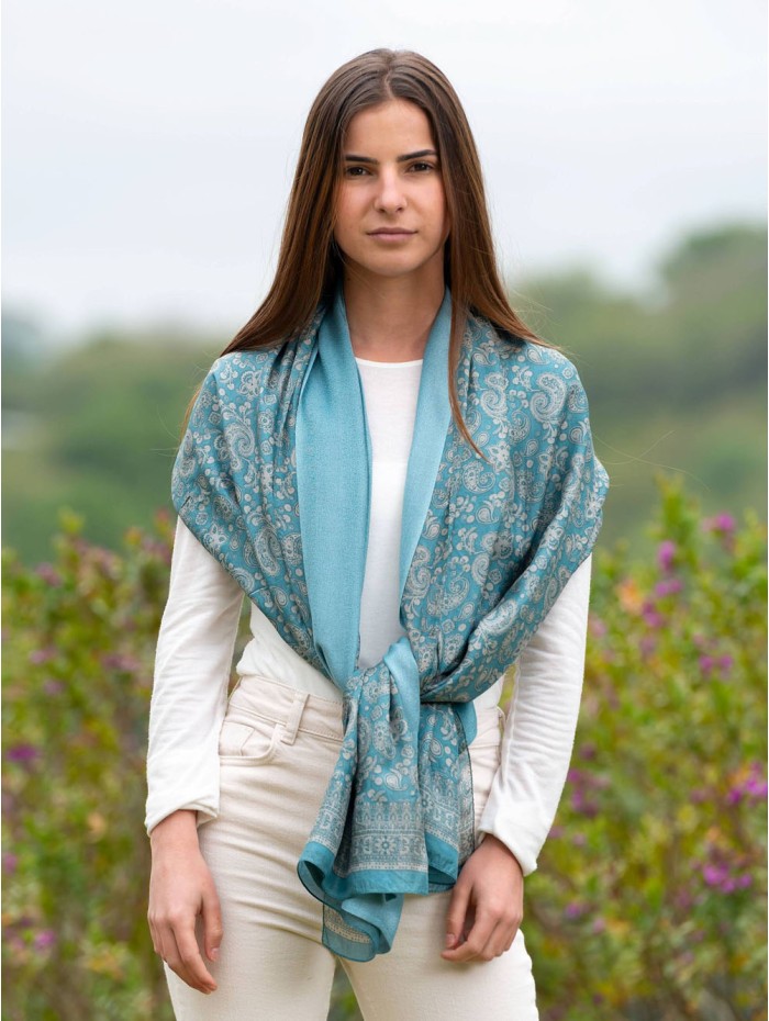 Foulard double en soie ASK190CDA