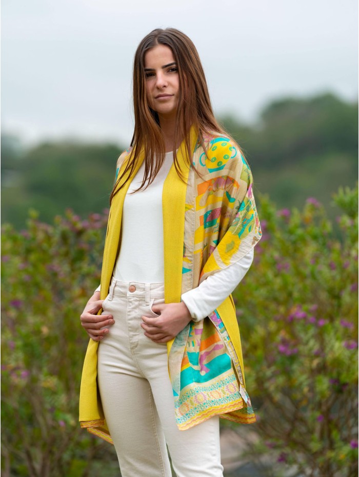Double silk foulard ASK187CD