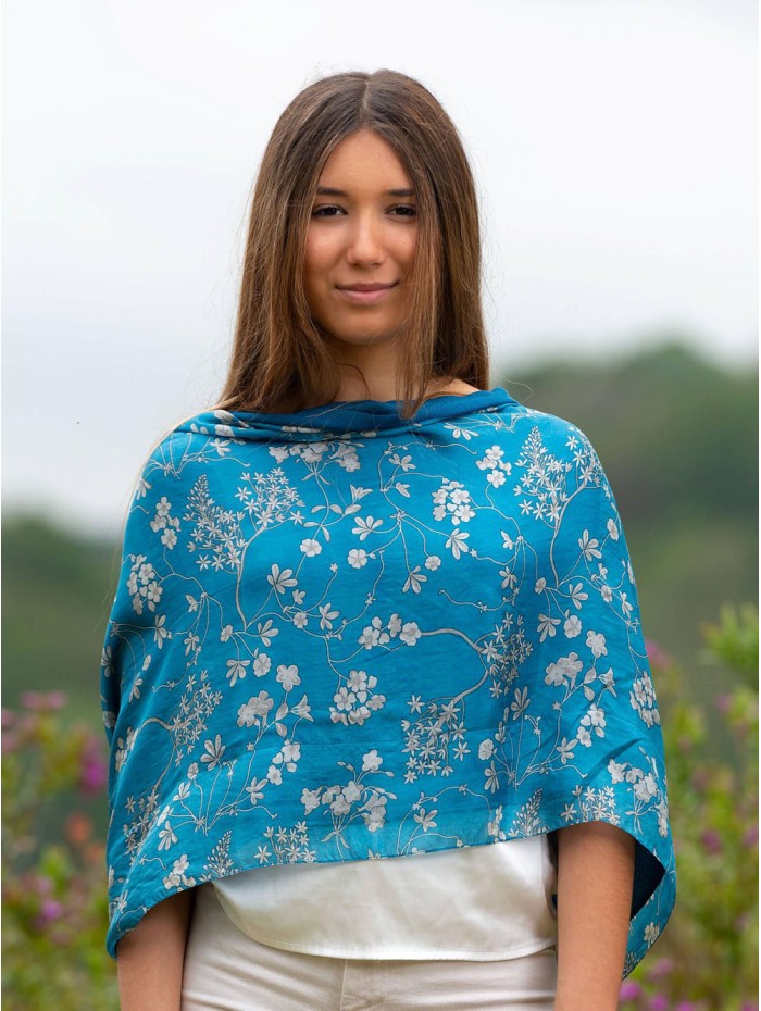 Foulard double en soie ASK185CD