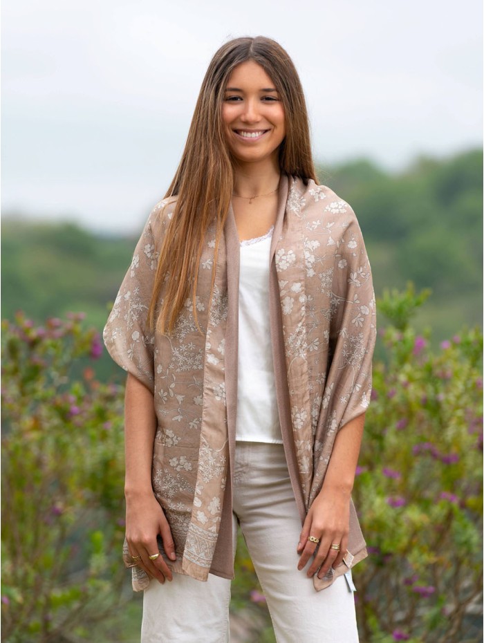 Foulard double en soie ASK185CD