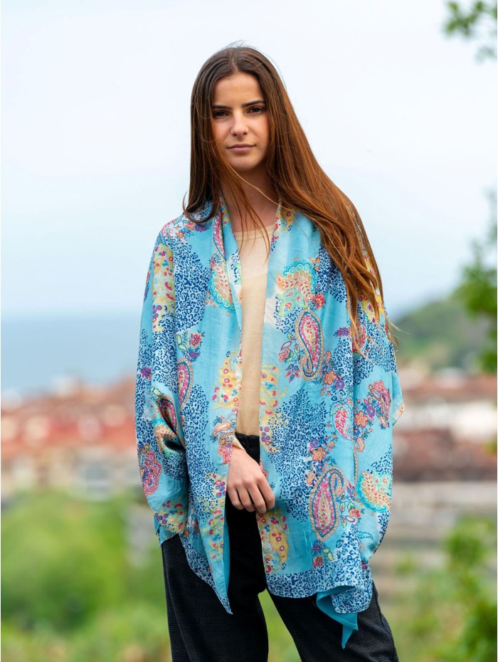 Foulard double en soie ASK165CD