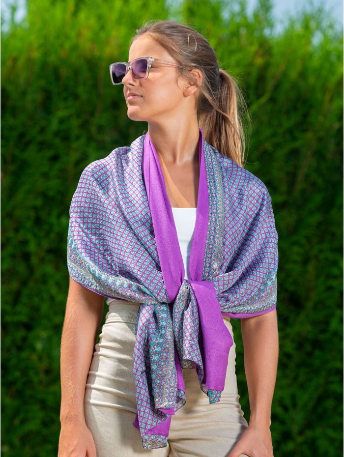Double silk foulard ASK135CDA