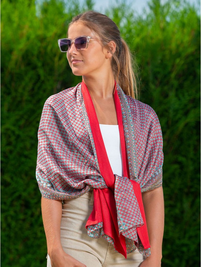 Double silk foulard ASK135CDA