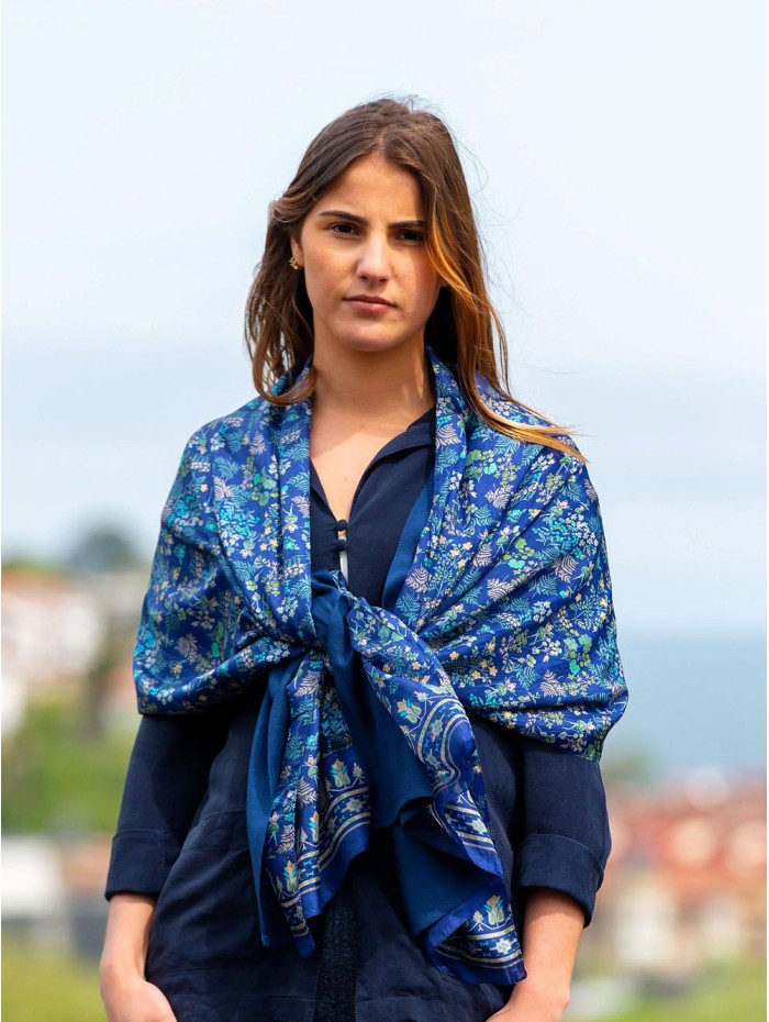 Double silk foulard ASK131CD