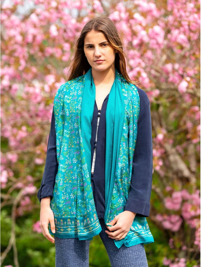 Double silk foulard ASK131CD