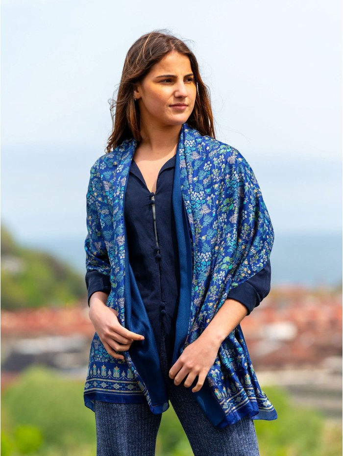 Double silk foulard ASK131CD