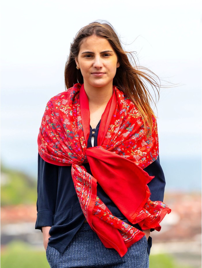 Double silk foulard ASK131CD