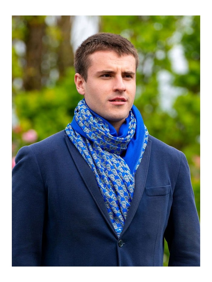 Double silk foulard ASK130CDB