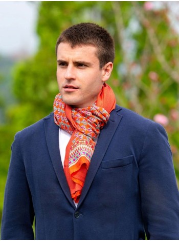 Foulard double en soie ASK130CDB