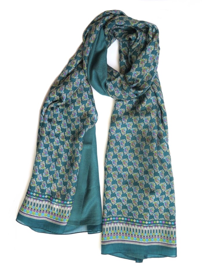 Double silk foulard ASK130CDB