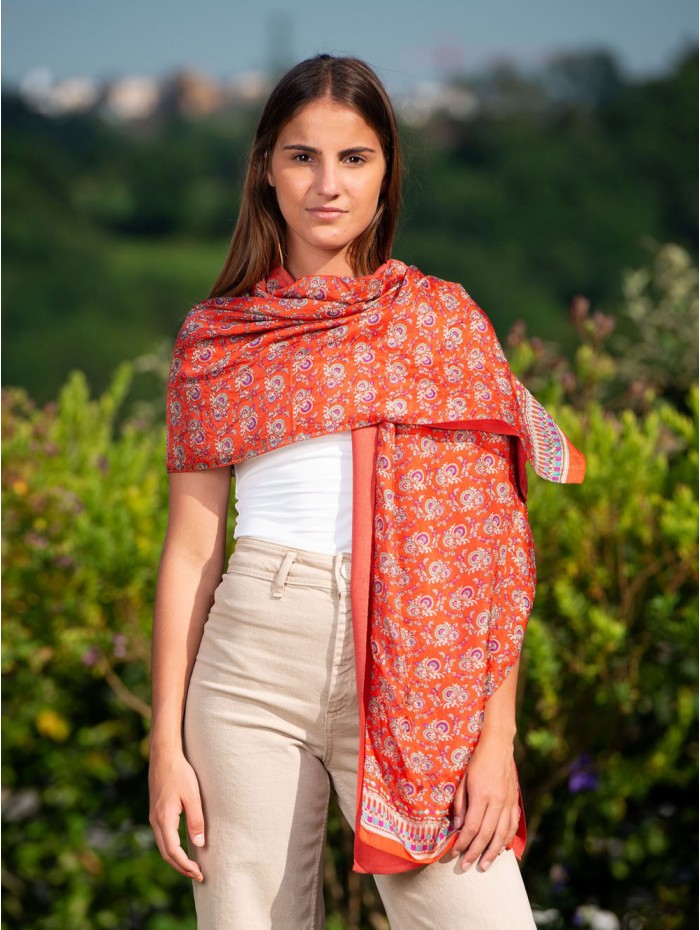 Double silk foulard ASK130CDA