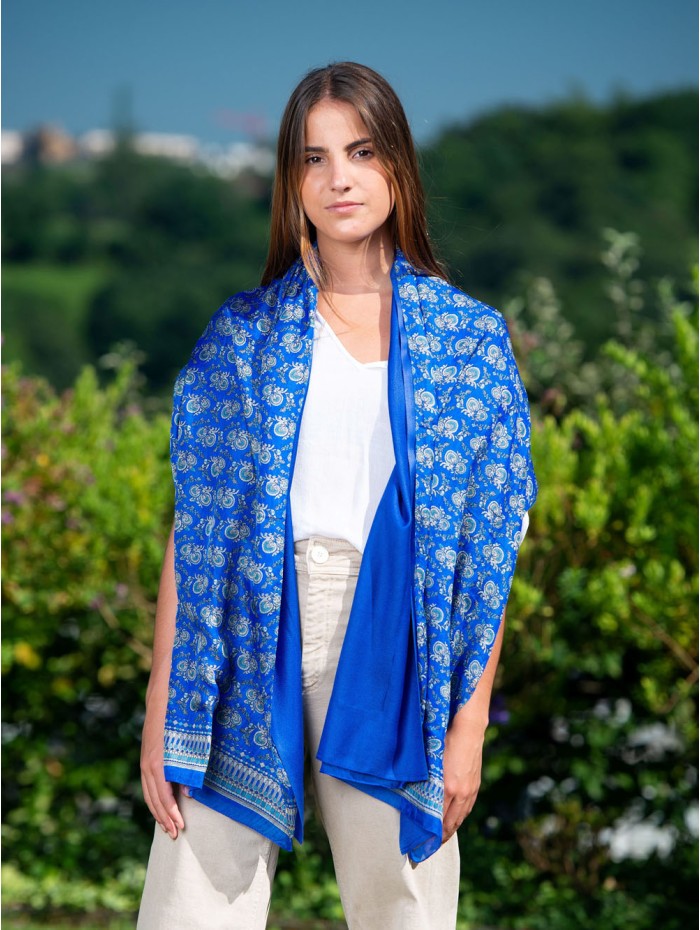 Foulard double en soie ASK130CDA