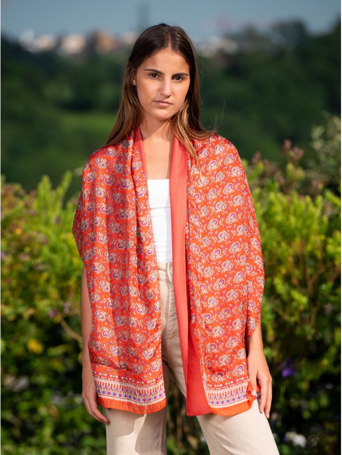 Double silk foulard ASK130CDA