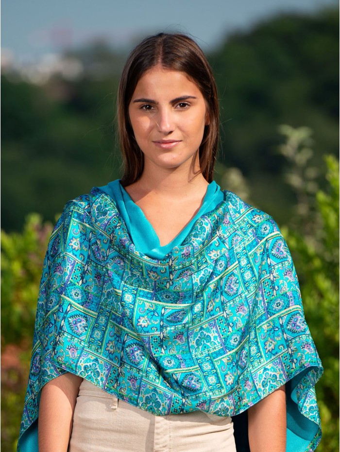 Double silk foulard ASK127CD