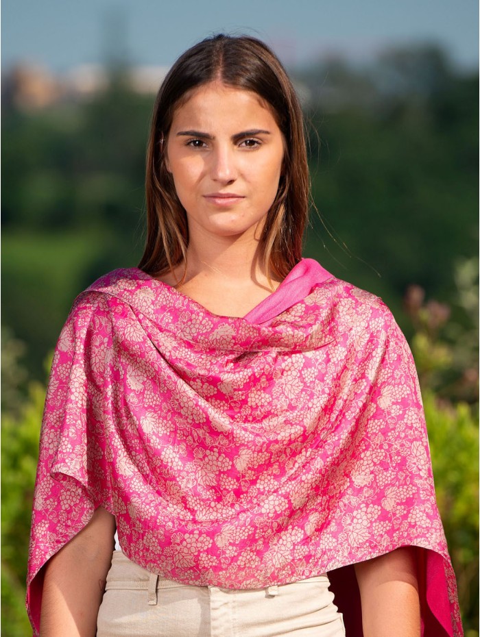 Foulard double en soie ASK126CD