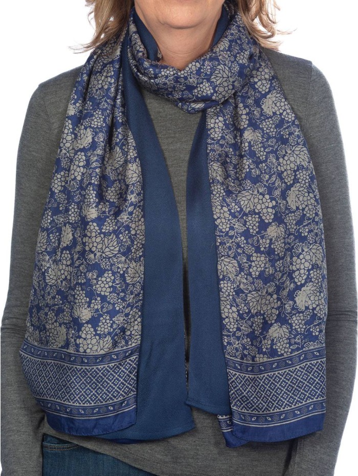 Foulard double en soie ASK126CD