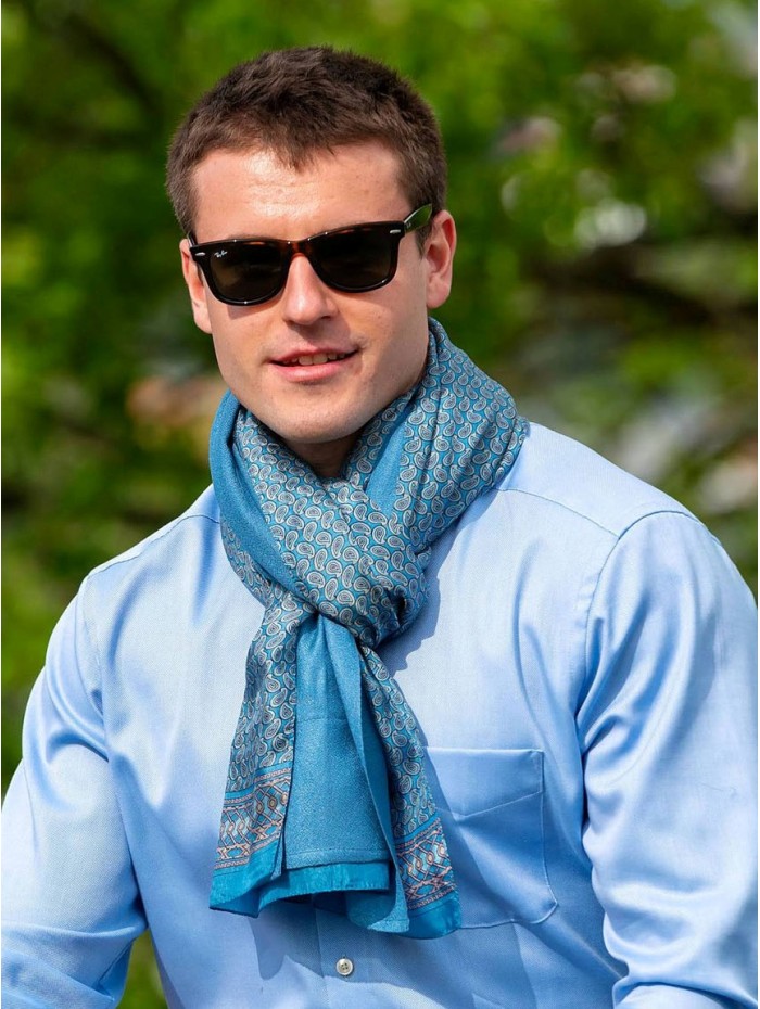 Double silk foulard ASK124CDB