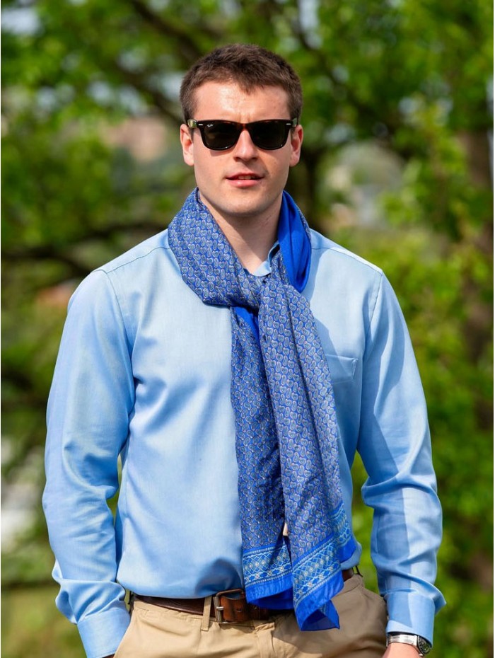 Double silk foulard ASK124CDB