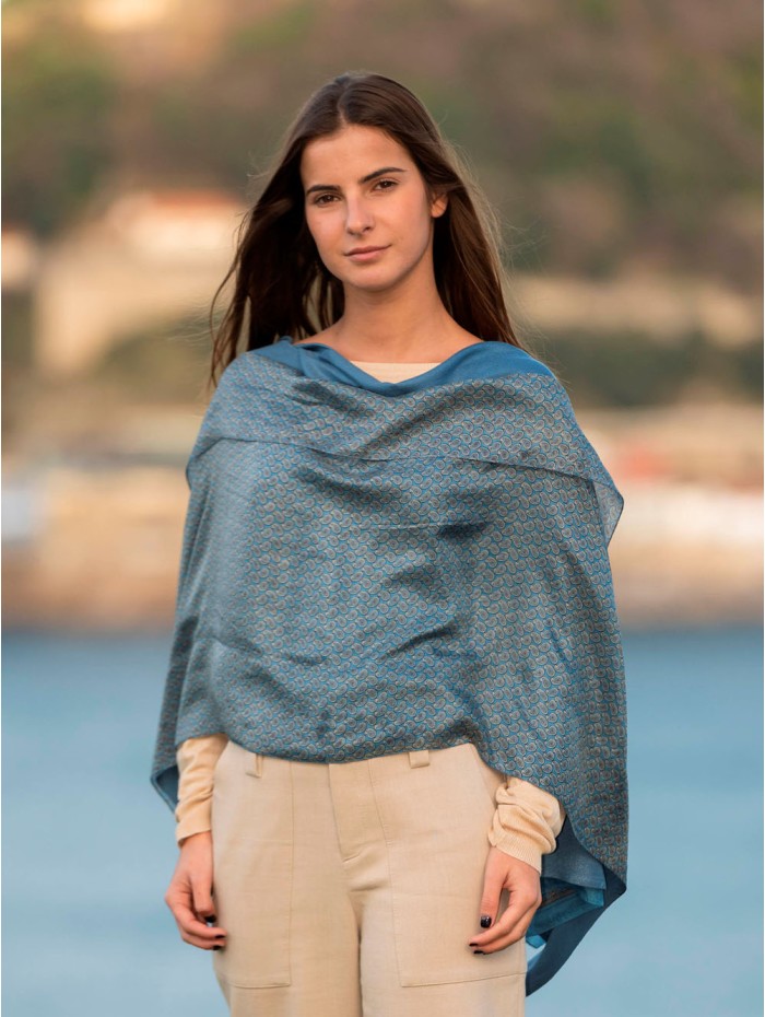 Double silk foulard ASK124CDB