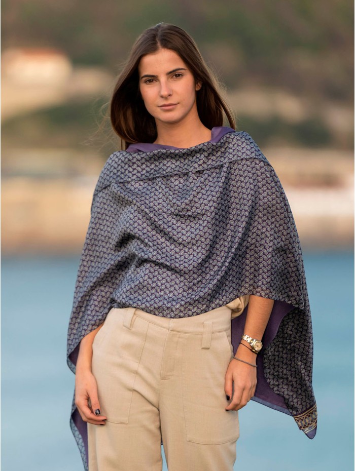 Double silk foulard ASK124CDB