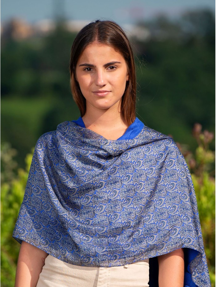 Foulard double en soie ASK124CDA