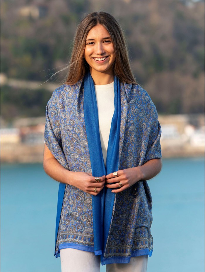 Foulard double en soie ASK123CDA