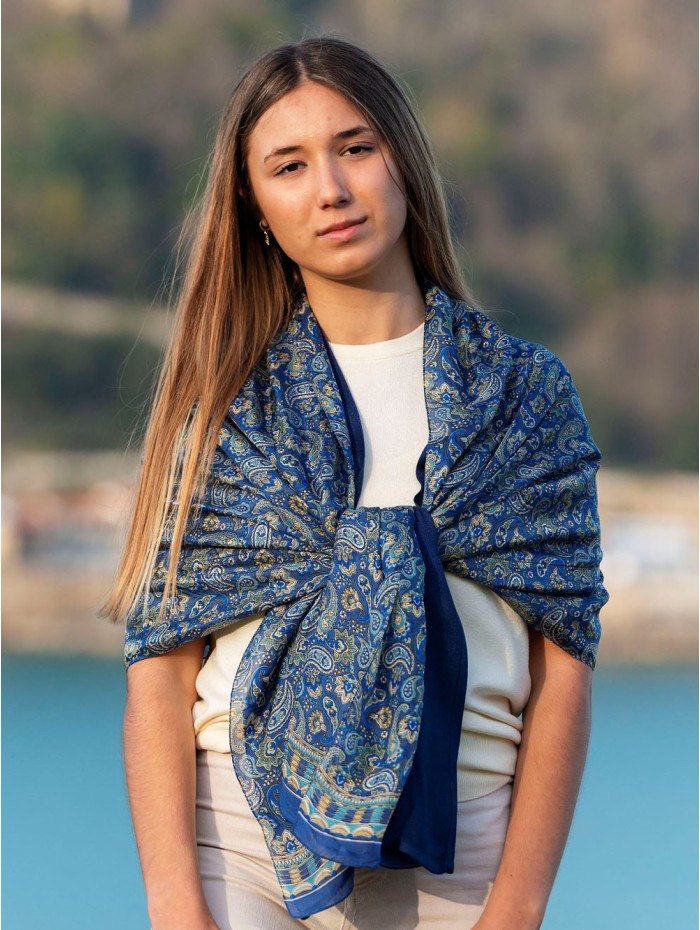 Foulard double en soie ASK123CDA