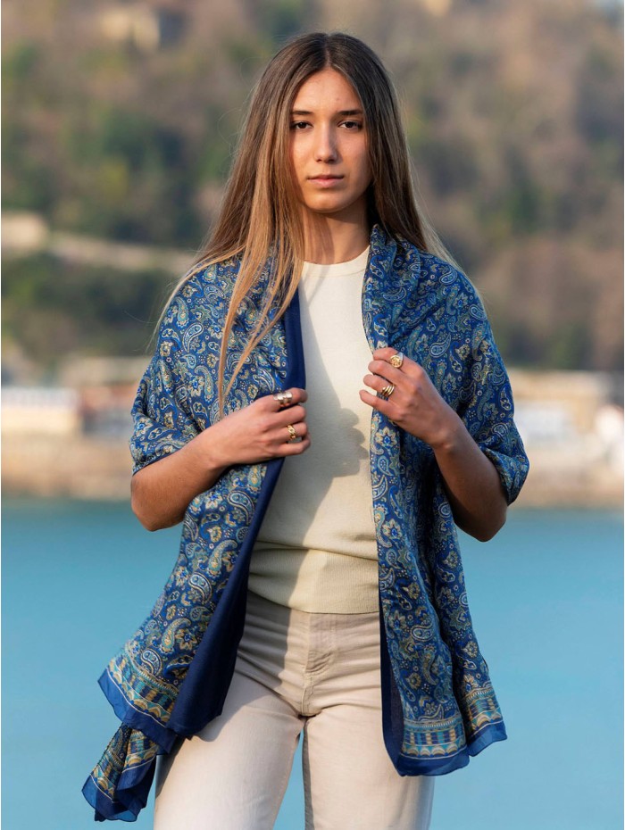 Foulard double en soie ASK123CDA