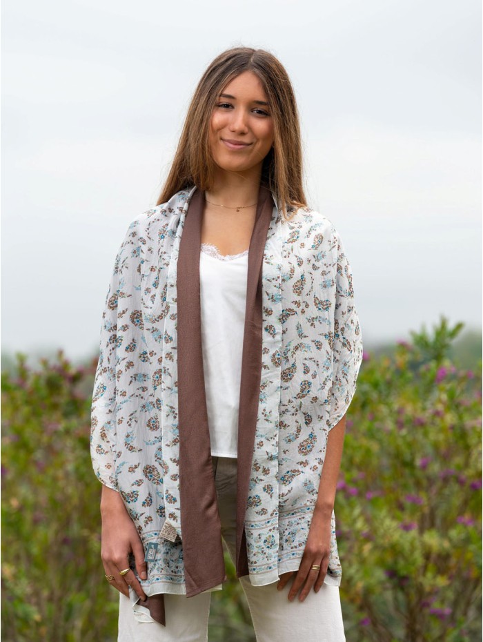 Double silk foulard ASK111CD