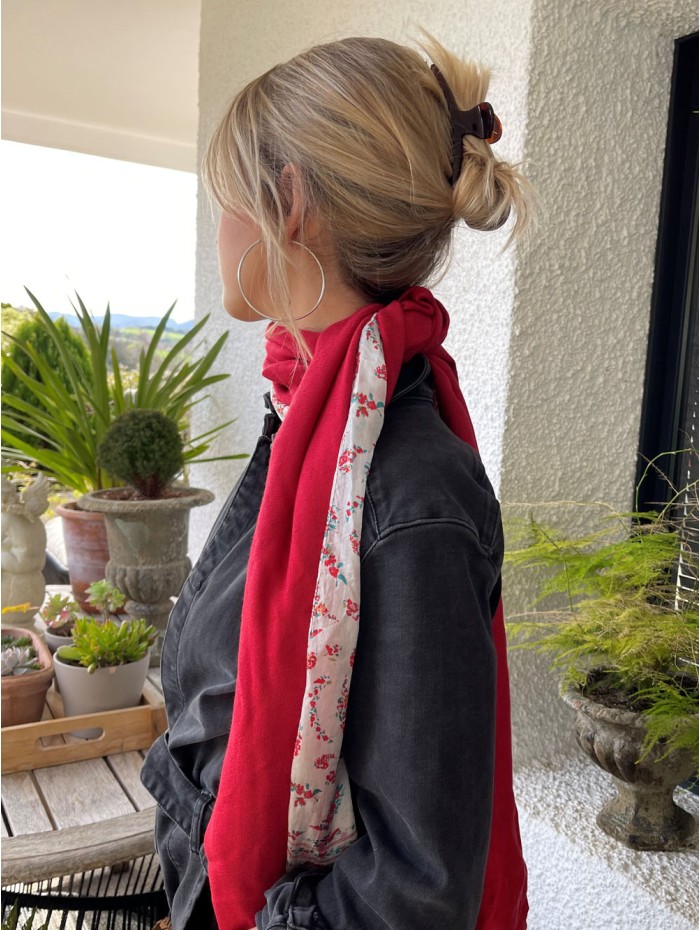 Double silk foulard ASK111CD