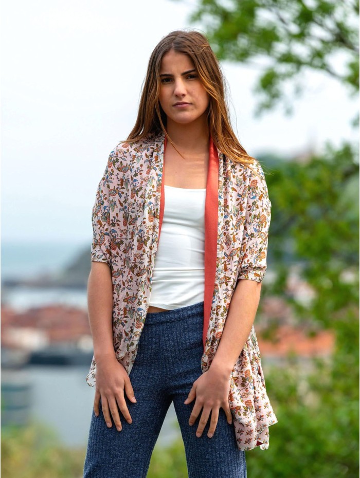 Foulard double en soie ASK90CD