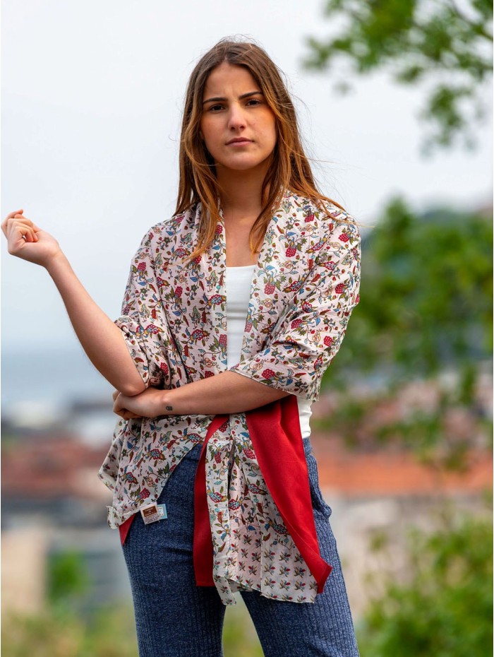 Foulard double en soie ASK90CD