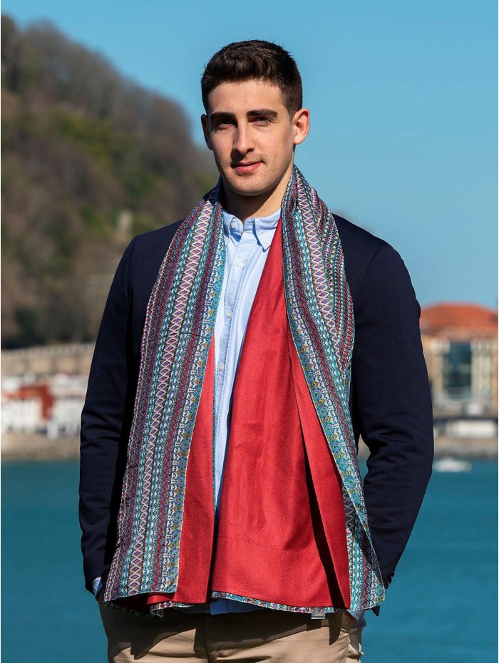 Double silk foulard ASK84CD
