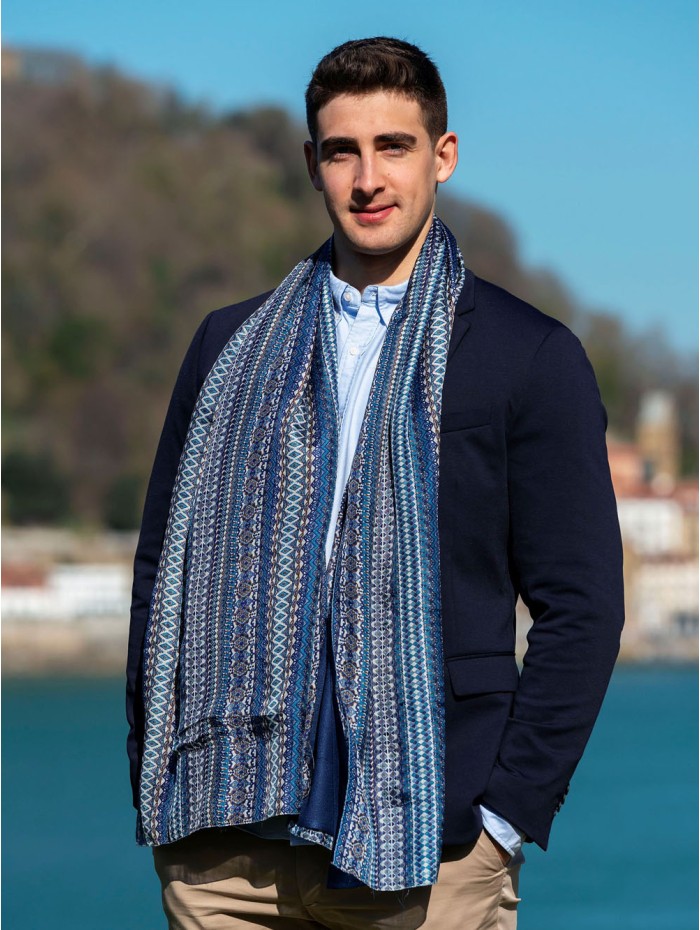 Double silk foulard ASK84CD
