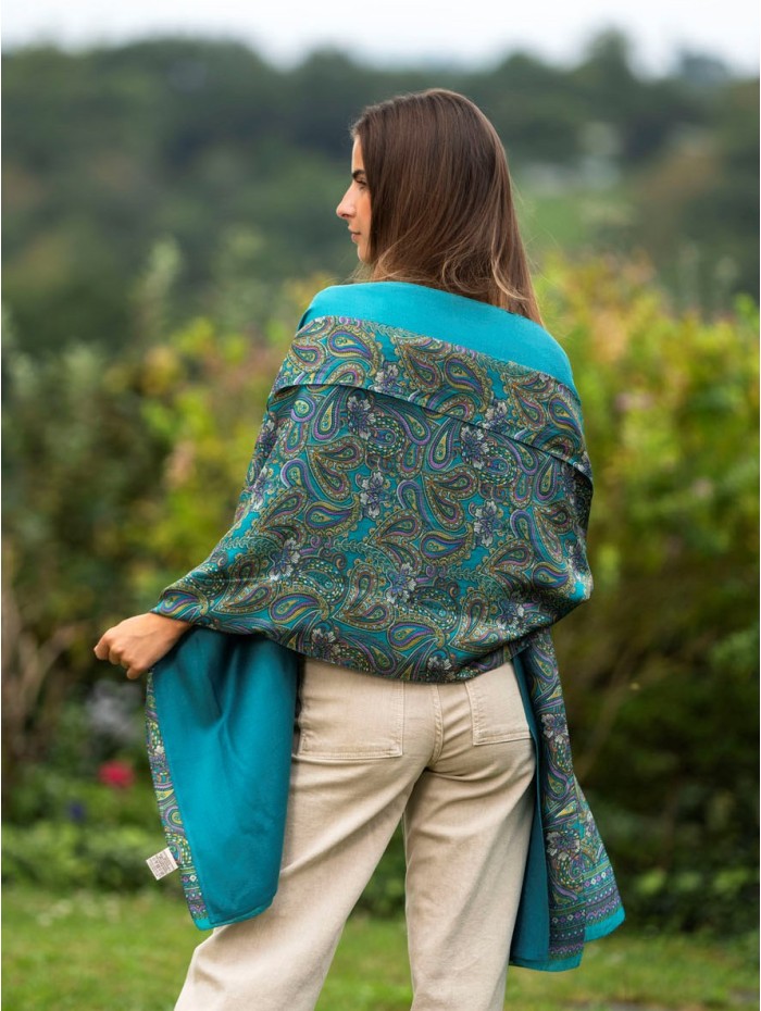 Foulard double en soie ASK83CD