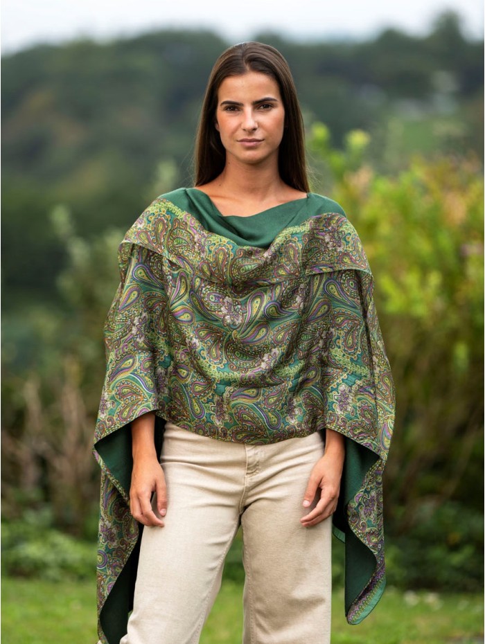 Foulard double en soie ASK83CD