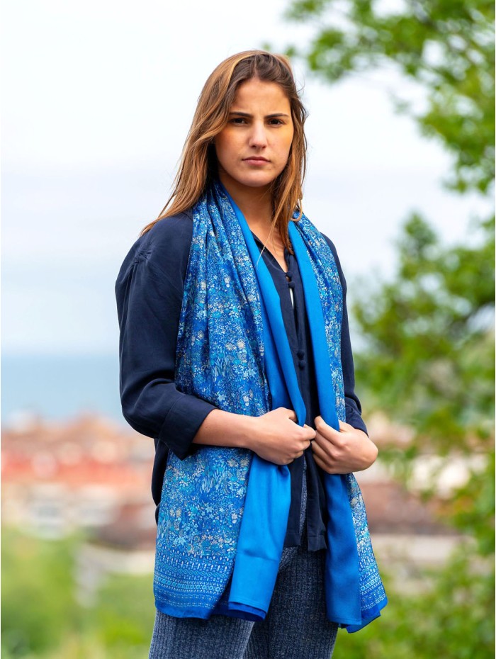 Foulard double en soie ASK80CD