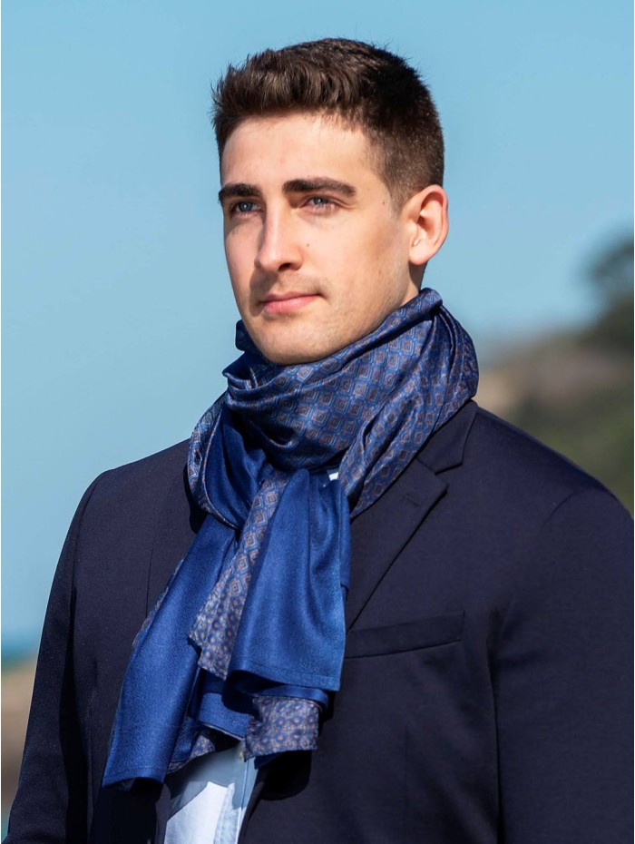 Foulard double en soie ASK78CDB