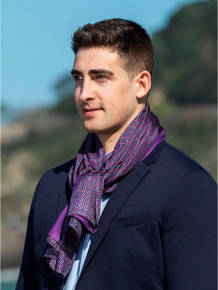 Foulard double en soie ASK78CDB