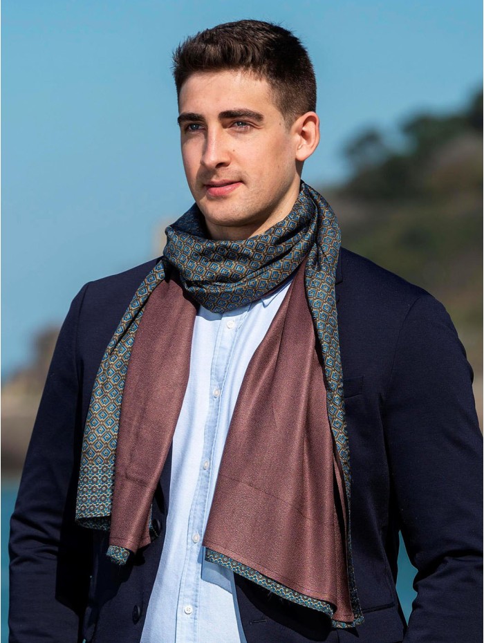 Foulard double en soie ASK78CDB