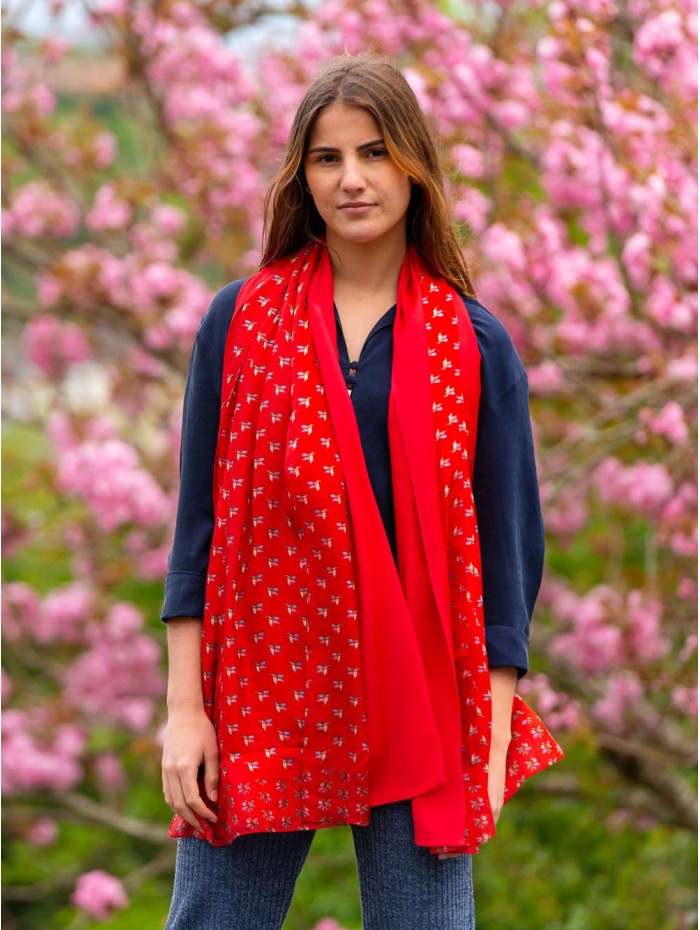 Double silk foulard ASK77CDA