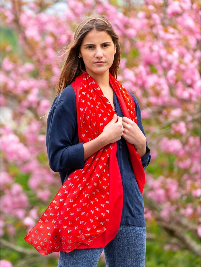 Double silk foulard ASK77CDA