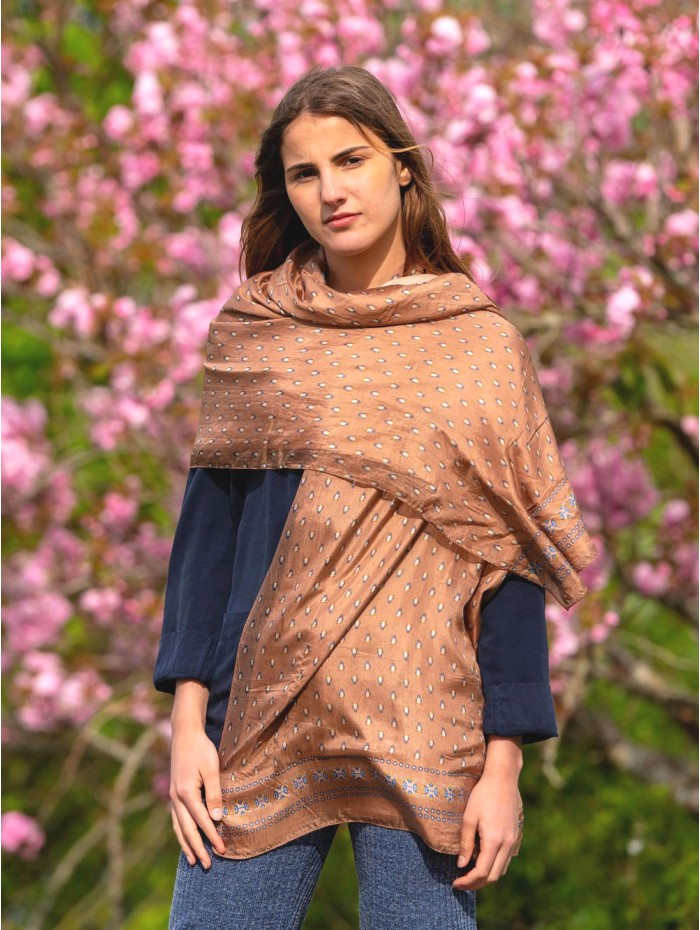 Double silk foulard ASK75CD
