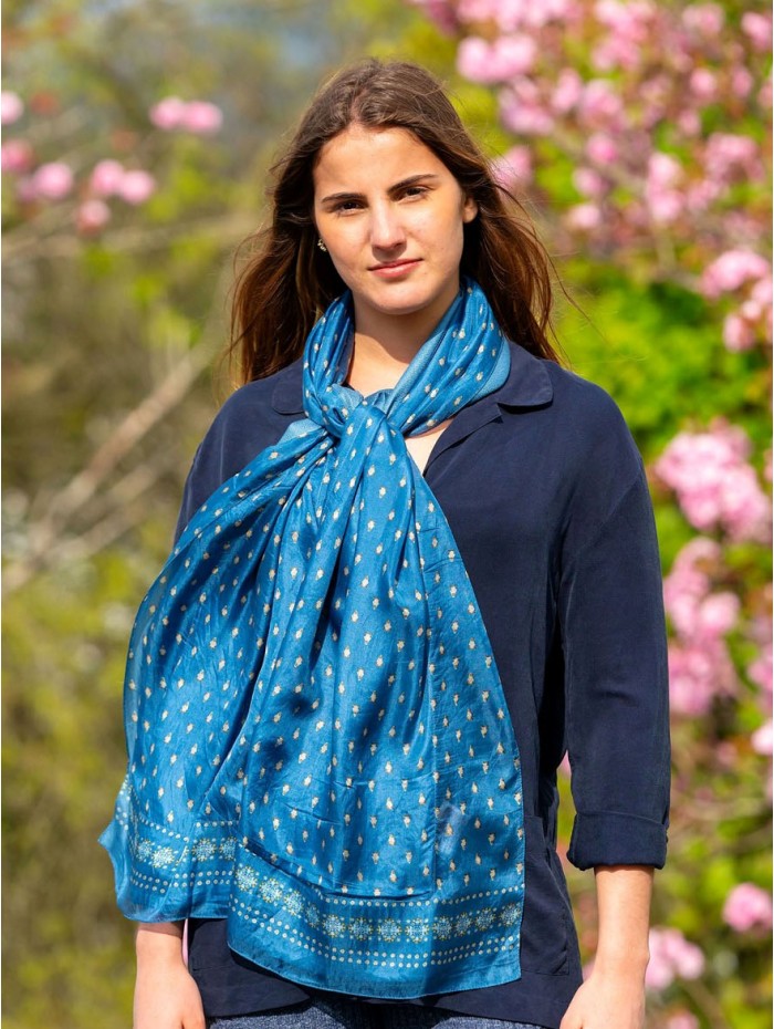 Double silk foulard ASK75CD