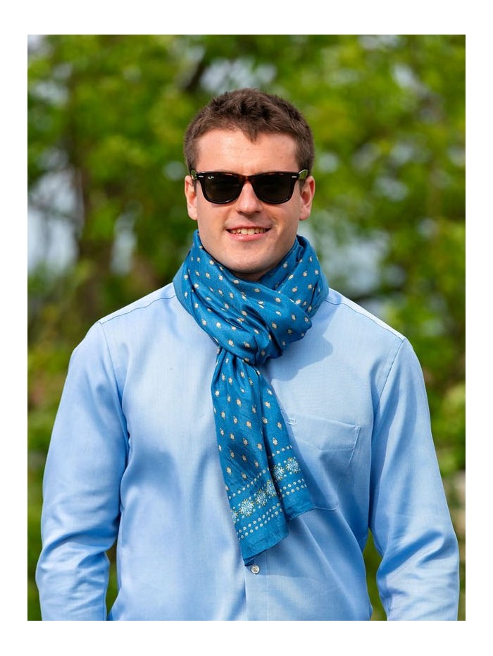 Double silk foulard ASK75CD