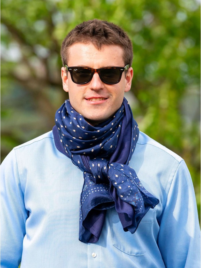 Double silk foulard ASK75CD